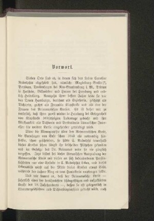 Vorwort.