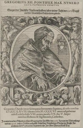 Bildnis von Papst Gregorius XII.