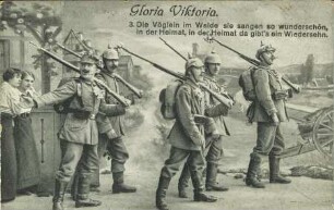 Gloria Viktoria. - 3. Die Vöglein im Walde [...]