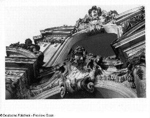 Zwinger. Architekturdetail