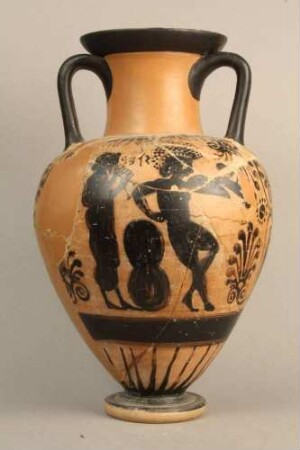 Schwarzfigurige Amphora