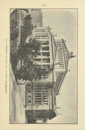 Das von Schinkel in den Jahren 1819-20 errichtete Schauspielhaus.