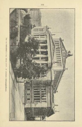 Das von Schinkel in den Jahren 1819-20 errichtete Schauspielhaus.