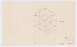 Portland Zementfabrik, Hardegsen Kantinenanbau: Detailplan Trägerrost 1:50