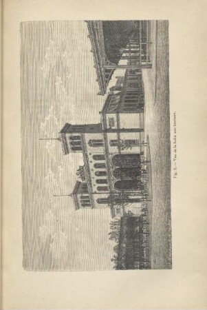 Vue de la halle aux bestiaux
