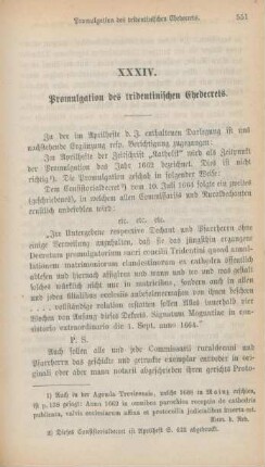 551-552 Promulgation des tridentinischen Ehedecrets
