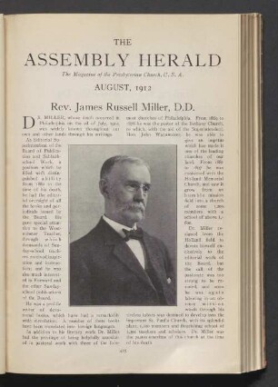 August, 1912