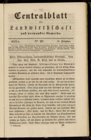 1835. No. 29. 16. October