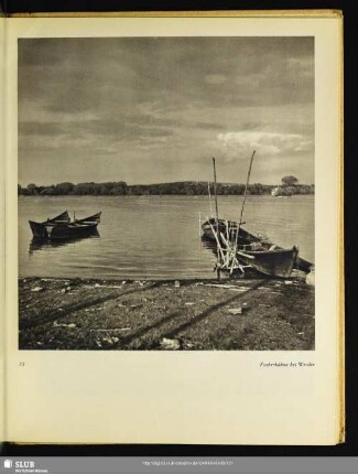 Fischerkähne bei Werder