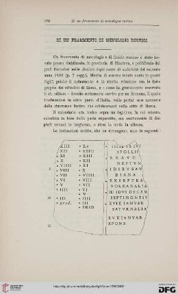 20: Di un frammento di menologio rustico