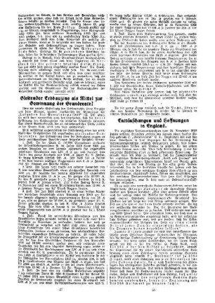 Enttäuschungen und Hoffnungen in England