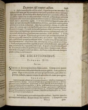 Titulus XIII. - Titulus XV.