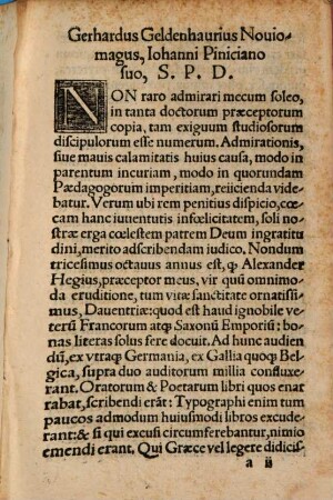 Latinissimae colloquiorum formulae ex Terentii Comoediis selectae