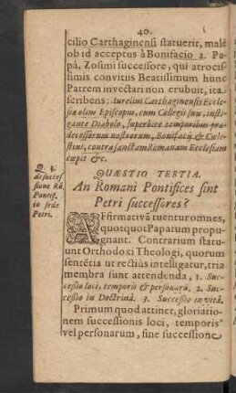 Quaestio Tertia.