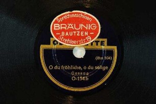 O du fröhliche, o du selige : [Weihnachtslied]