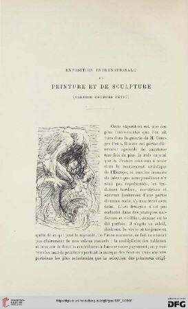 2. Pér. 35.1887: Exposition internationale de peinture et de sculpture - Galerie Georges Petit