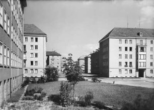Dresden, Wohnhäuser in der Seidnitzer Straße