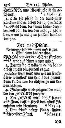 Der 128. Psalm