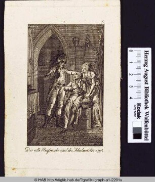 Der edle Neufranke und der Schulmeister 1794