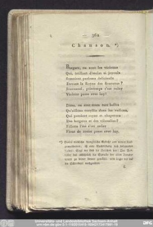 Chanson.