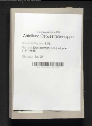 Verhandlungen über kaiserlichen Truppenabzug aus Lemgo ("Evacuation") und Neutralität der Stadt