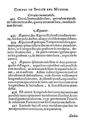 Circulus immutabilis.