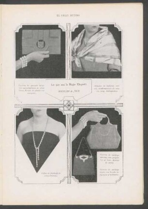 Lo que usa la mujer elegante : Modelos de Jack