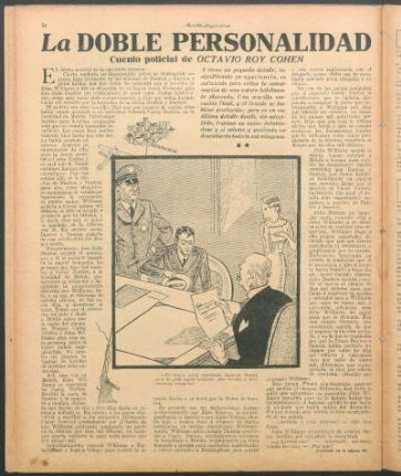 La doble personalidad : Cuento policial de Octavio Roy Cohen