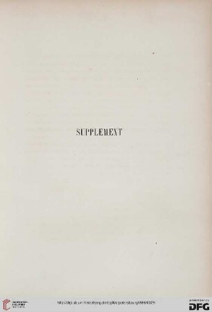Supplément