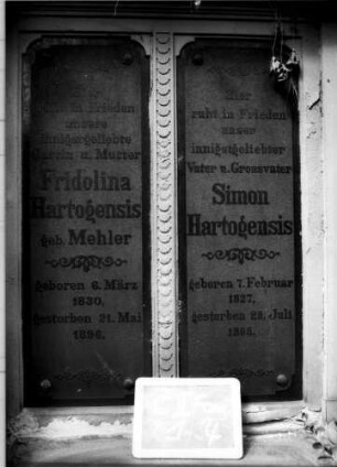 Grabstein C II Fam/1/4 (Detailaufnahme)