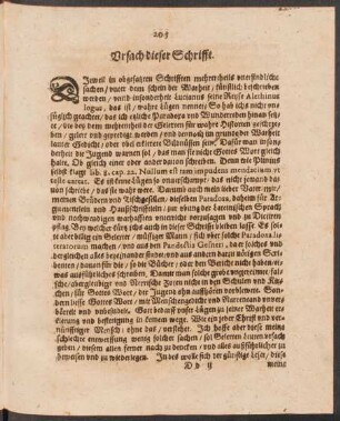 Ursach dieser Schrifft.