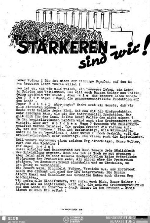 Die Stärkeren - sind wir!