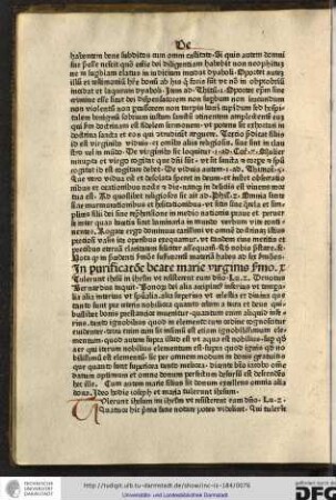 In purificatione beate Marie virginis, sermo x.