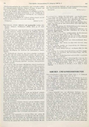 294-295 [Rezension] Theologisches Jahrbuch 1968