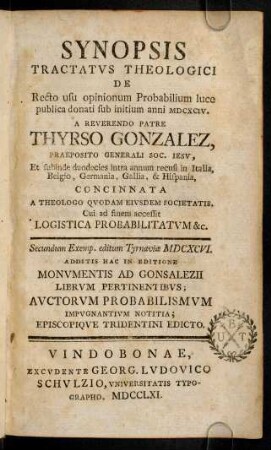 1r-184, Synopsis Tractatus Theologici