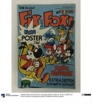 Fix und Foxi. 22. Jahrgang, Band 41