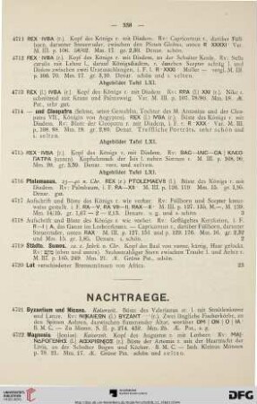 Nachtraege (Nr. 4721-4726)