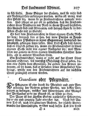Guardians oder Pflegeväter.