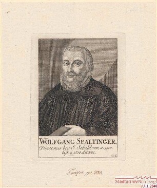 Wolfgang Spaltinger, Diakon bei St. Sebald