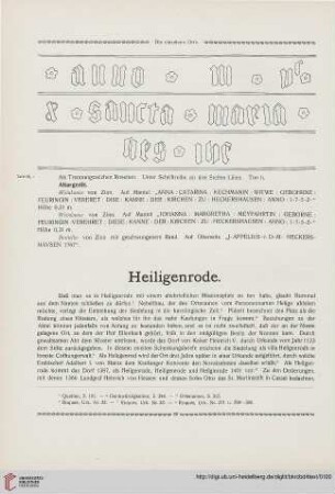 ⟦Heiligenrode⟧