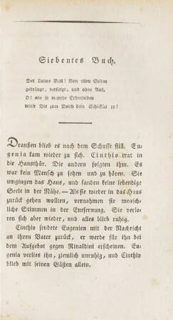 Siebentes Buch