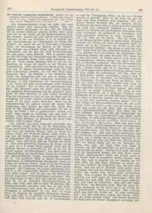 189-191 [Rezension] Die deutsche evangelische Heidenmission; Jahrbuch 1931
