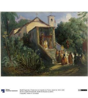 Prozession zur Kapelle von Pacho