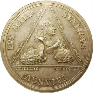 Kurfürst Friedrich August I. - Zusammenkunft mit den Königen von Preußen und Dänemark