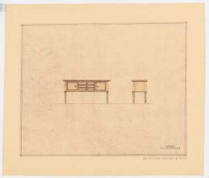 Schloss Posen, Posen Umbau: Niedriger Schrank 1:10