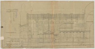 Thiersch, Friedrich von; Wiesbaden; Kurhaus - Längsschnitt