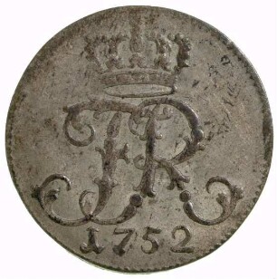 Münze, Groschen, 1752