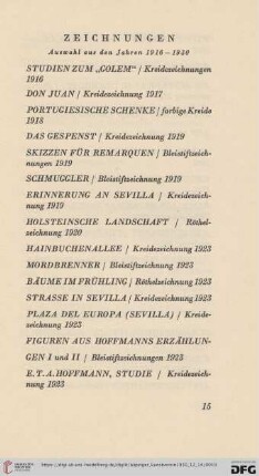 Zeichnungen