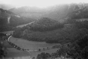 Umlaufberg : Blick auf einen Umlaufberg im Donautal