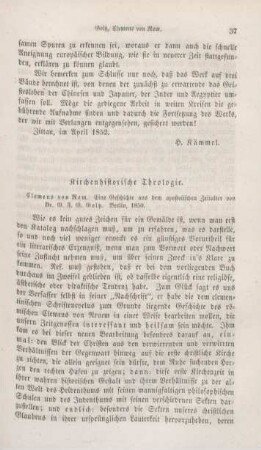 37-53 Kirchenhistorische Theologie